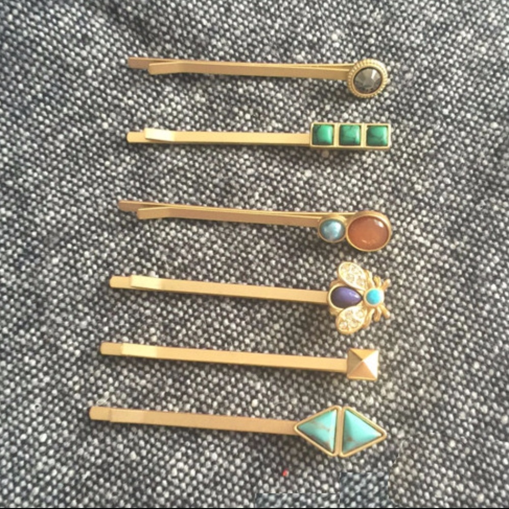 NEW Anthropologie Belleza Bobby Pin Set - Picture 2 of 2